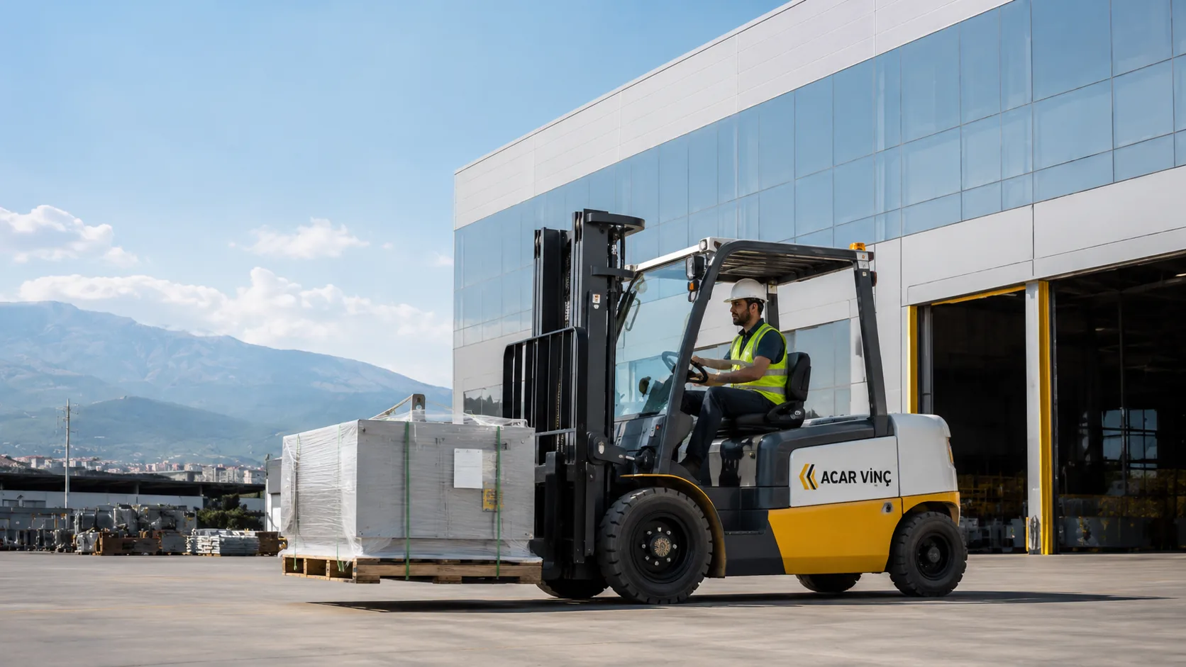 Acar Vinç forklift hizmeti